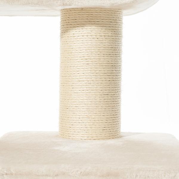 Katzenbaum Tove [128 cm] von Nobby, cream-farbener Katzen-Kratzbaum